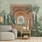 Ethnic Heritage Miniature Art Royal Era Watercolor Art Beauty For Wall Ethnic Heritage Miniature Art Royal Era Watercolor Art Beauty For Wall