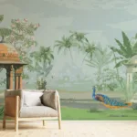 Rajasthani Painting Art Style Customizable Wall Design Wall Decal Rajasthani Painting Art Style Customizable Wall Design Wall Decal best for the Modern Home Interior Design