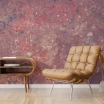 Rustic Office Wall Decor with Metallic Brush Strokes Background Rustic Office Wall Decor with Metallic Brush Strokes Background