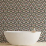 Bold Flower Accent Wall Vintage Arch Pattern For Denver Homes Special Touch