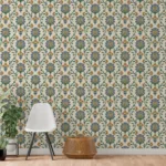 Classic Damask Wallpaper Peel Stick Vintage Botanical Wall Mural