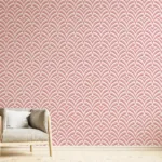Elegant Removable Pink Wallpaper For Feminine Room Makeover
