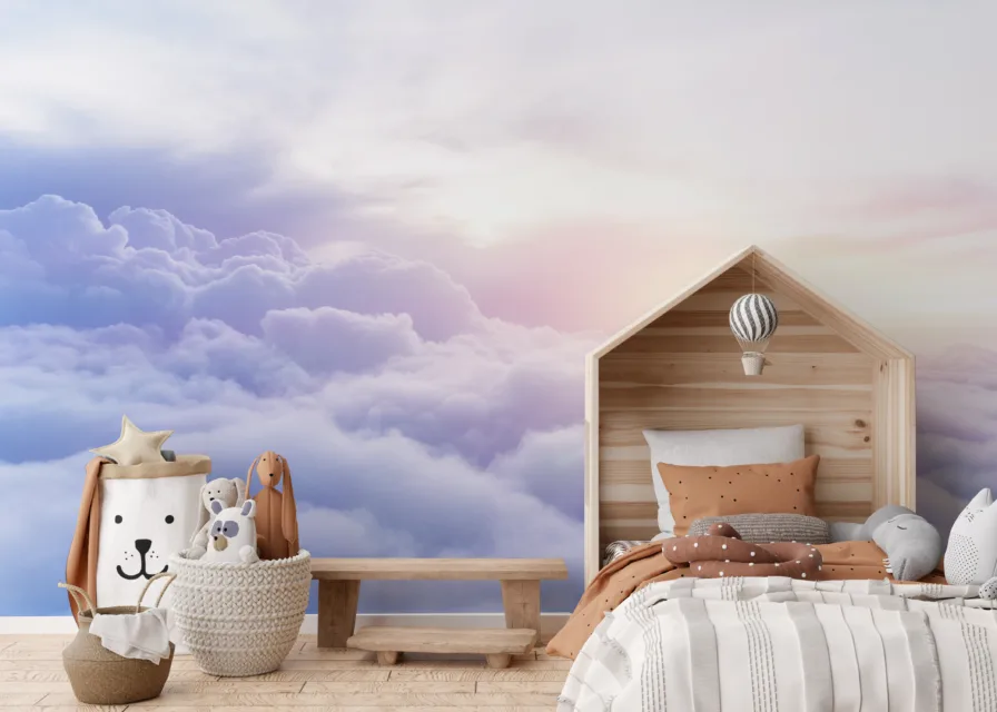 Kids Room Best Dreamy Cloudscape Wall Covering Mural Kids Room Best Dreamy Cloudscape Wall Covering Mural