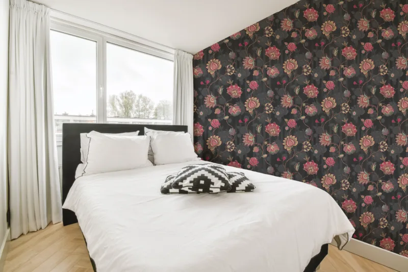 Luxury Maximalist Wall Mural Floral Peel Stick Removable Design Luxury Maximalist Wall Mural Floral Peel Stick Removable Design