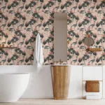 Oriental Bird Peel And Stick Wallpaper Mural For Modern Homes
