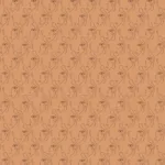 Face line art wallpaper in rich burnt terracotta tones designed for creative, modern USA homes. Featuring abstract one-line drawings, this peel and stick wallpaper adds depth and artistic flair to any wall.