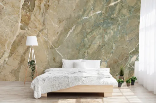 Natural Stone Peel Stick Wallpaper Luxury Modern Earth Tones Houston Wall Style Modern natural stone peel and stick wallpaper in luxury earth tones, designed for removable wall covering style, popular in Houston homes.