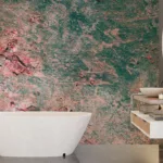 Grunge Patina Wall Art Distressed Metallic Print Texture Miami Modern Living Style Distressed metallic patina wall art brings Miami’s modern living vibe into elegant interiors across Europe and Gulf homes seeking stylish wall statement pieces.